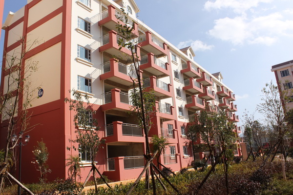 祝賀安寧縣街街道鳴矣河村幸福和諧家園項目竣工