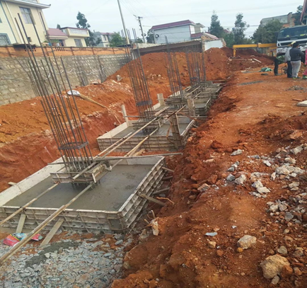 安寧市2017年度大中型水庫基金扶持項目 雙福村公房建設工程進展情況