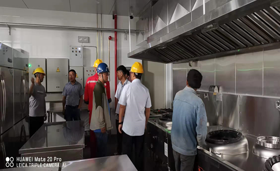 云南匯成建筑工程有限公司安寧總部基地辦公大樓食堂燃氣設(shè)施安裝工程竣工驗收