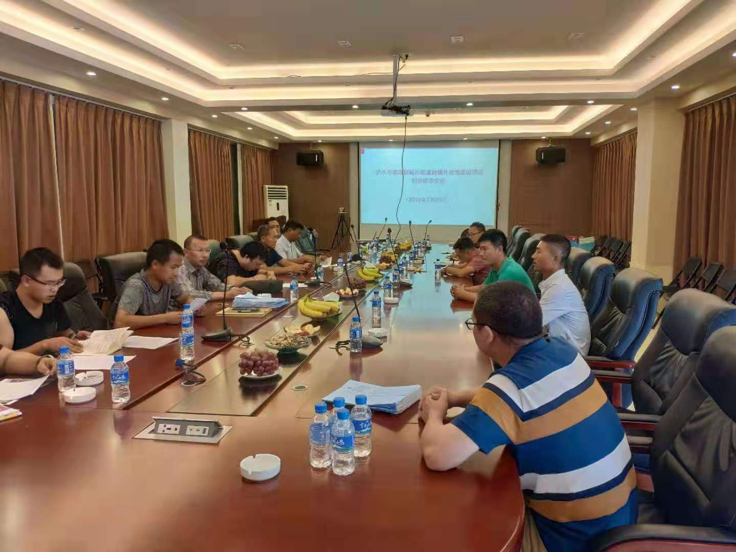 瀘水市賴茂新區(qū)市政道路景觀提升改造建設(shè)項目預(yù)驗收