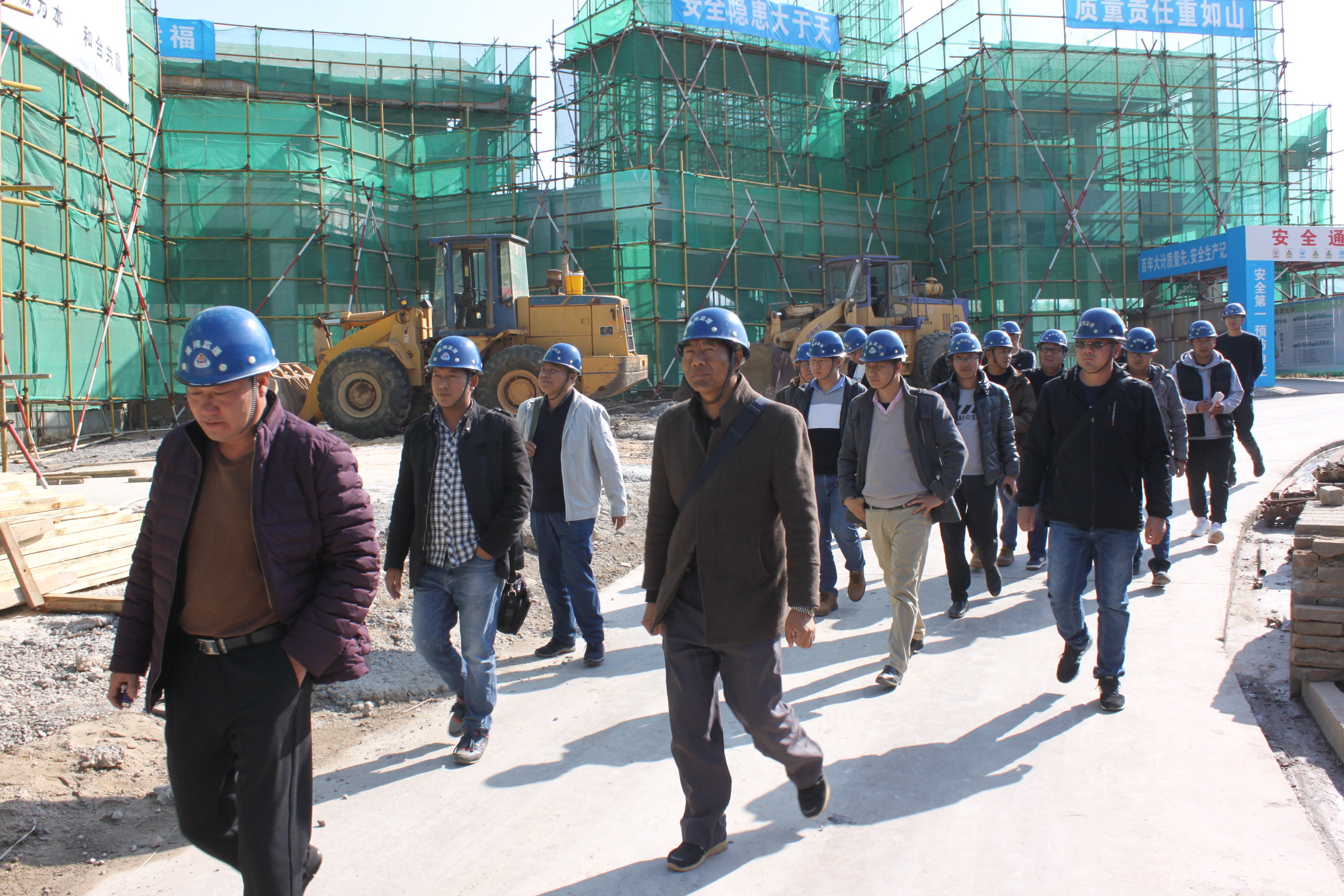 溫泉山谷國際酒店高支模觀摩會