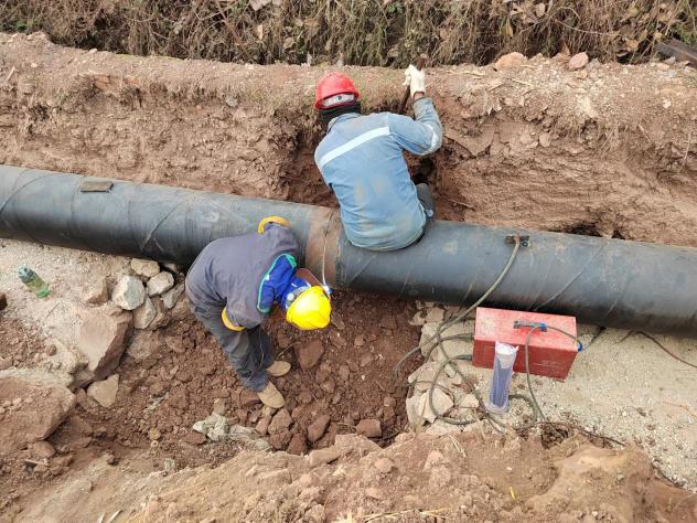 太平新城鹽礦輸水管遷改工程進(jìn)度匯報(bào)