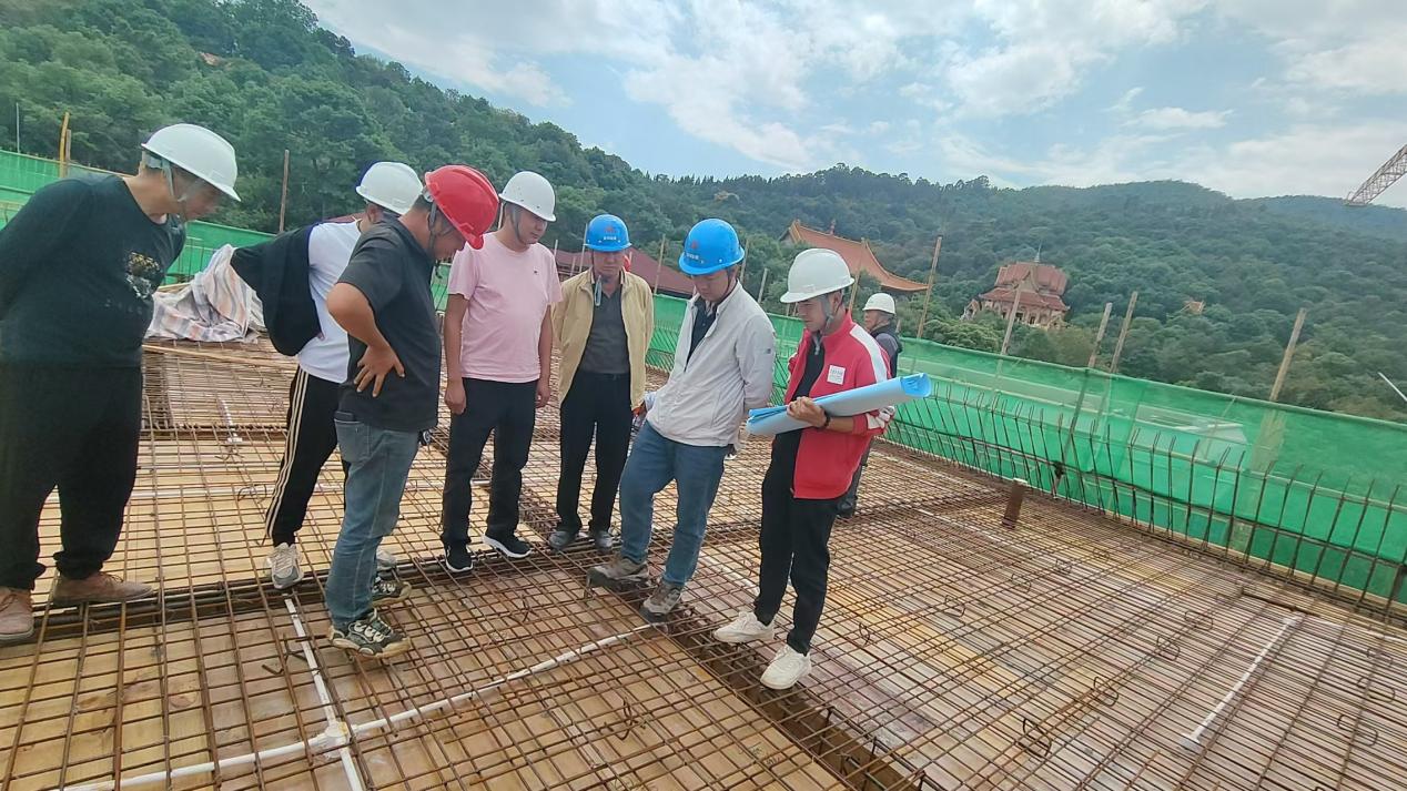 云南佛學(xué)院師生宿舍樓、食堂樓建設(shè)項目5月進(jìn)度