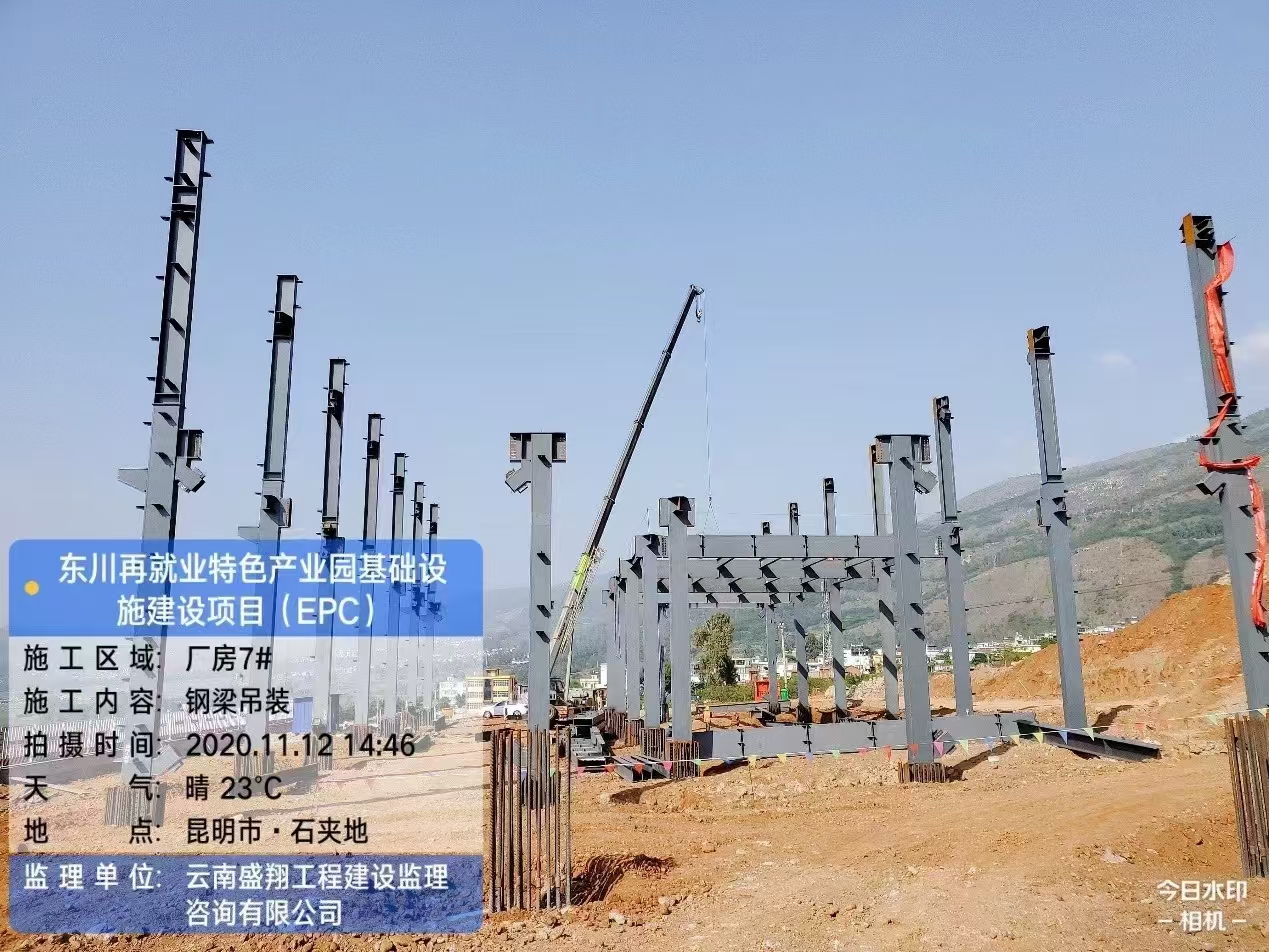 東川再就業(yè)特色產(chǎn)業(yè)園基礎(chǔ)設(shè)施建設(shè)項(xiàng)目 （碧谷一期地塊）竣工驗(yàn)收